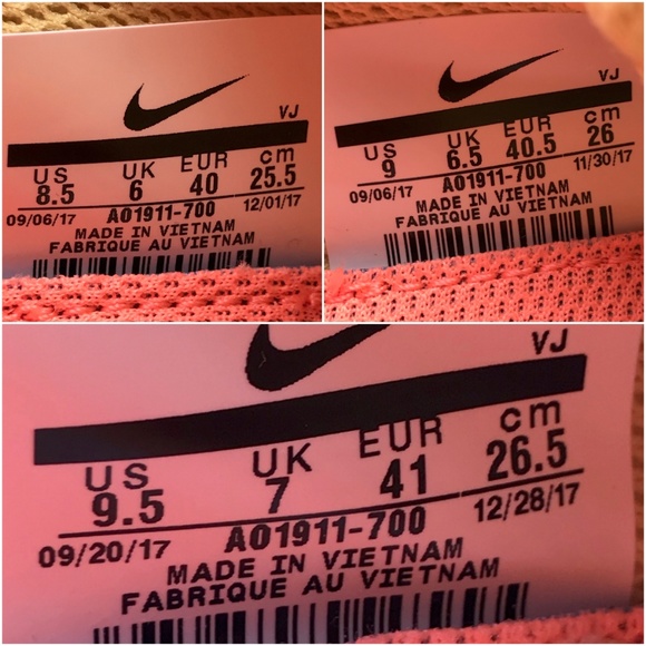 NEW Nike Free Run 2018 Summer Lemon Wash - Picture 7 of 7